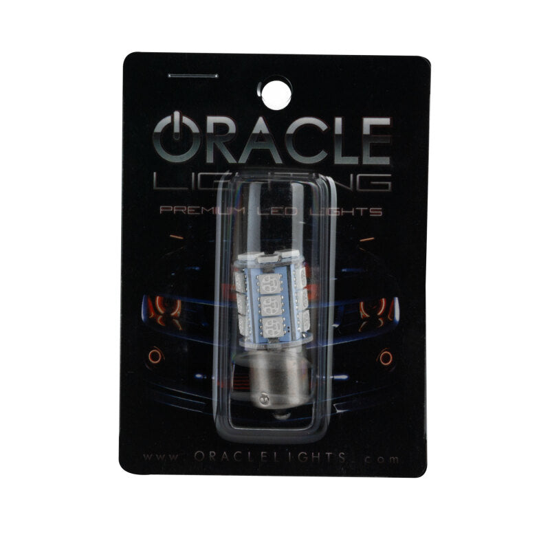 Oracle 1156 18 LED 3-Chip SMD Bulb (Single) - Red ORACLE Lighting Bulbs