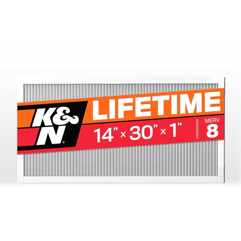 K&N HVAC Filter 14 X 30 X 1 Merv 8 K&N Engineering HVAC Filters