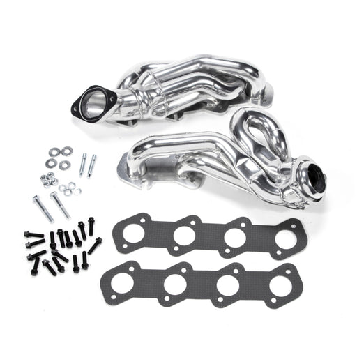 BBK 96-04 Mustang GT Shorty Tuned Length Exhaust Headers - 1-5/8 Silver Ceramic BBK Headers & Manifolds