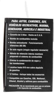 K&N Performance Electric Fuel Pump 1-2 PSI K&N Engineering Fuel Pumps