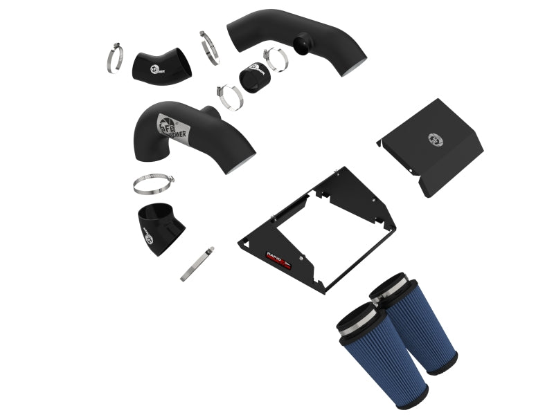 aFe Rapid Induction Pro 5R Cold Air Intake System 21-22 Ford F-150 Raptor V6-3.5L (tt) aFe Cold Air Intakes