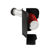 Spectre 03-07 Ford SD V8-6.7L DSL Air Intake Kit - Polished w/Red Filter Spectre Cold Air Intakes