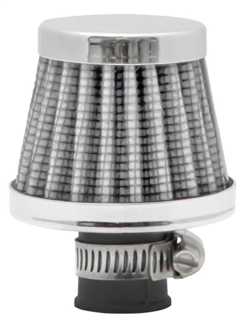 Spectre Breather Filter 10mm Flange / 2in. OD / 1-3/4in. Height - White Spectre Engine Breather Filters
