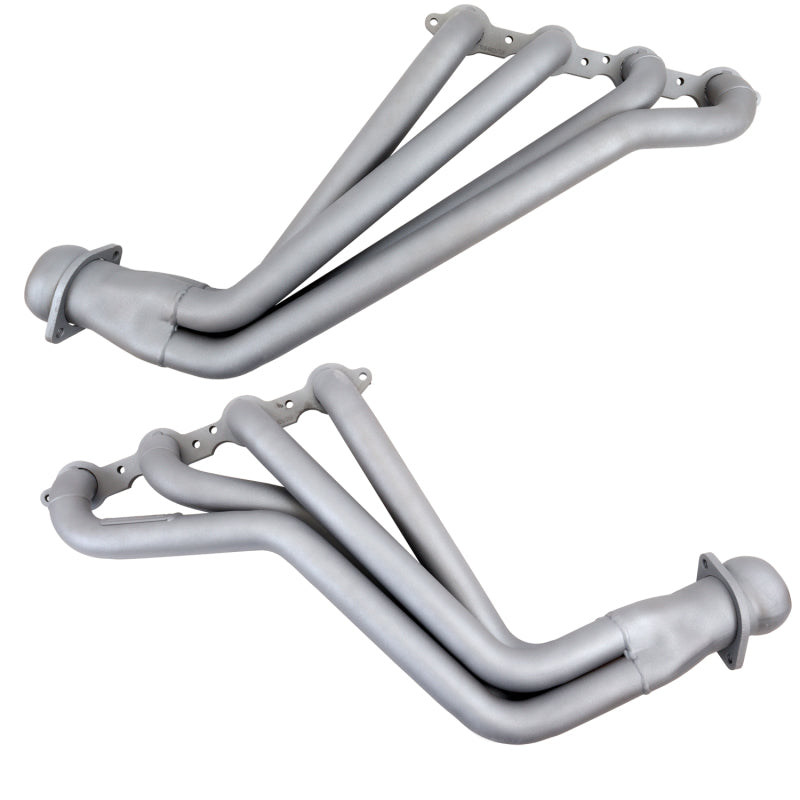 BBK 10-15 Camaro LS3 L99 Long Tube Exhaust Headers With Converters - 1-3/4 Chrome BBK Headers & Manifolds