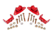 BMR Suspension 14-19 Chevrolet Corvette Motor Mount Kit - Red BMR Suspension Engine Mounts