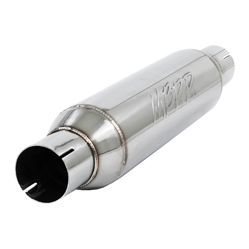 MBRP Universal Resonator 2.5in inlet/outlet 16in body 20in overall T304 MBRP Resonators