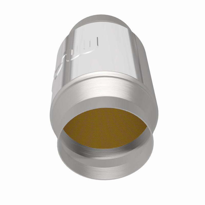 MagnaFlow Premium High Flow Metallic Converter 5in OD - 4in In / 4in Out Magnaflow Catalytic Converter Universal