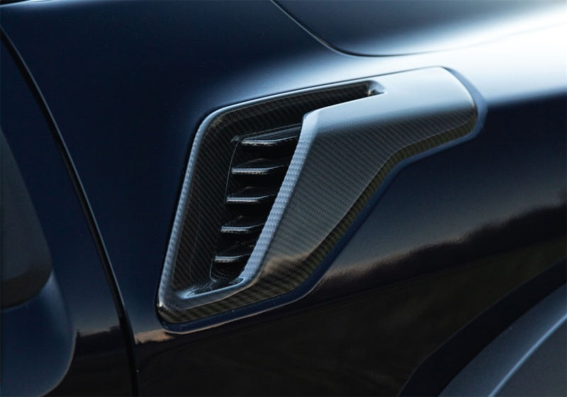 Ford Racing 21-24 F-150 Raptor Carbon Fiber Fender Vent Set - Gloss