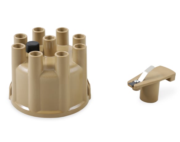 ACCEL Distributor Cap & Rotor - Socket Style - Tan 8320ACC ACCEL Autoparts