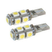 Oracle T10 9 LED 3 Chip SMD Bulbs (Pair) - Cool White ORACLE Lighting Bulbs
