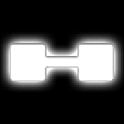 ORACLE Lighting Universal Illuminated LED Letter Badges - Matte Wht Surface Finish - H ORACLE Lighting Light Accessories and Wiring