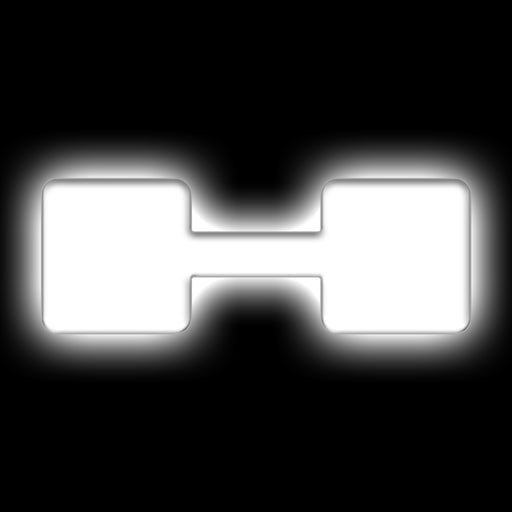 ORACLE Lighting Universal Illuminated LED Letter Badges - Matte Wht Surface Finish - H ORACLE Lighting Light Accessories and Wiring