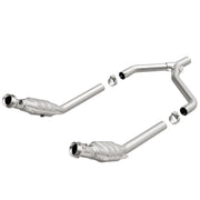 MagnaFlow Conv DF 05-10 Ford Mustang 4.0L Y-Pipe Assembly Magnaflow Catalytic Converter Direct Fit
