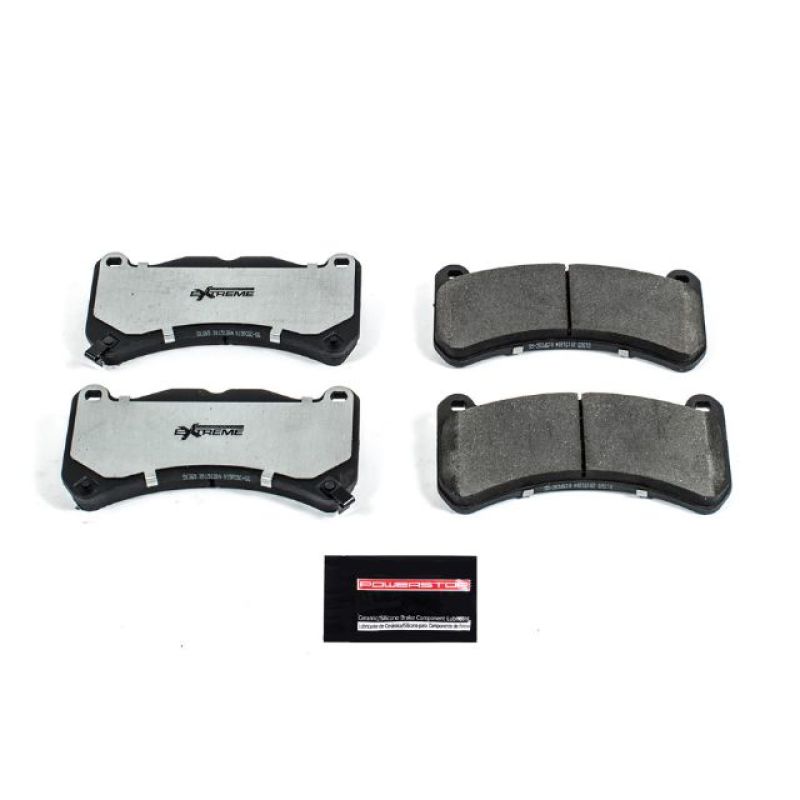 Power Stop 13-14 Ford Mustang Front Z26 Extreme Street Brake Pads w/Hardware PowerStop Brake Pads - Performance