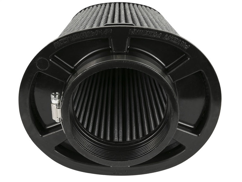 aFe Magnum FLOW Pro DRY S Universal Air Filter F-4in. / B-(8X6.5) MT2 / T-(5.25 X 3.75) / H-7.5in. aFe Air Filters - Universal Fit