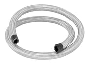 Spectre Stainless Steel Flex Oil/Heater Hose 1/2in. - 4ft. Spectre Hoses