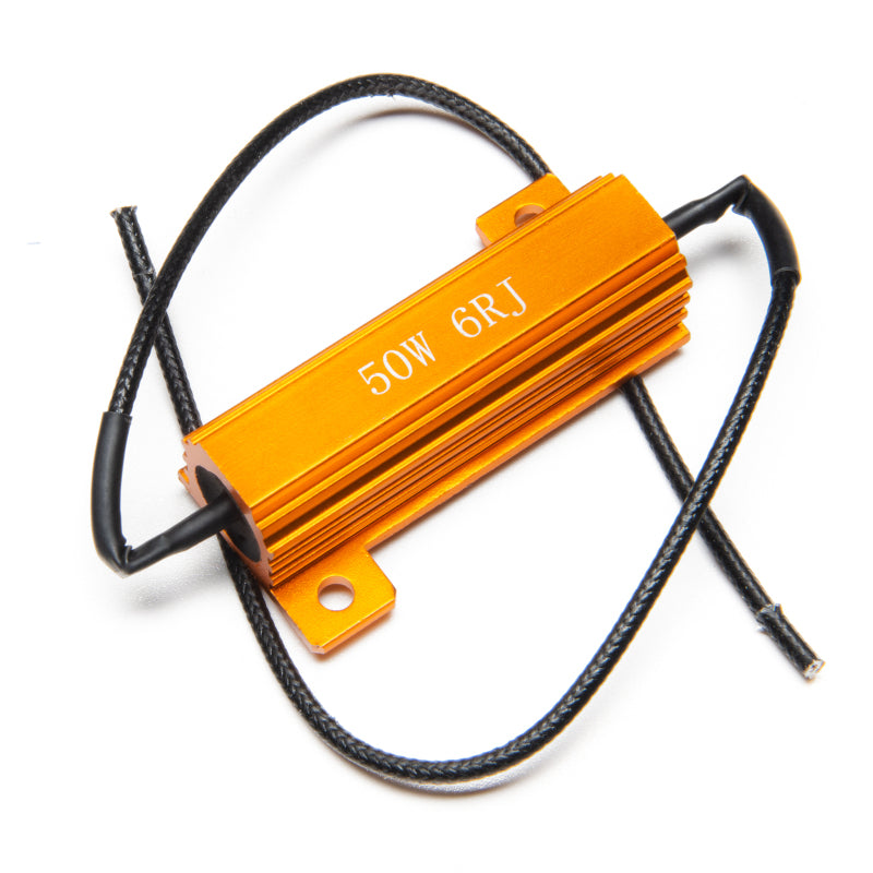 Oracle LED Load Equalizer 50w/ 6ohm Resistor for Turn Signal Rapid Flash ORACLE Lighting Light Accessories and Wiring