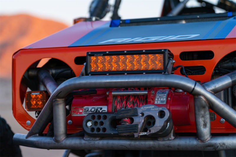 Rigid Industries E-Series 10in. Spot w/ Amber PRO Lens Rigid Industries Light Bars & Cubes