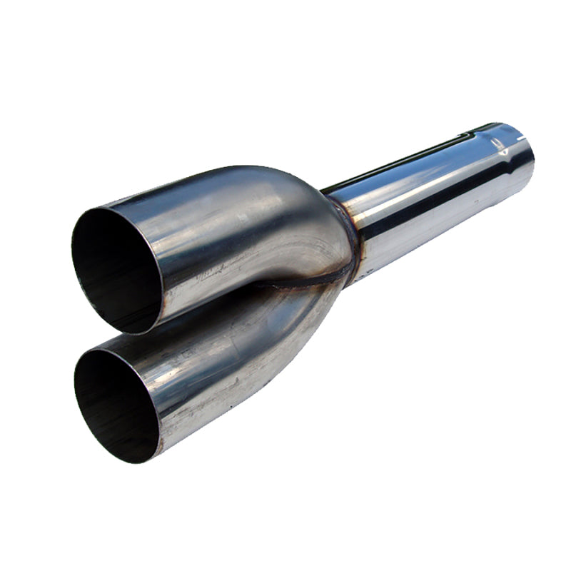 MBRP Universal (not 6.4L Ford Chevy LMM or 6.6L Dodge) Dual Muffler Delete Pipe 4 Inlet /Outlet 27 MBRP Muffler Delete Pipes