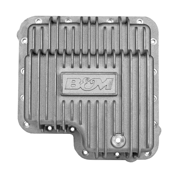 B&M Hi-Tek Deep Transmission Pan - Ford C6 - Aluminum 40281 B&M Autoparts