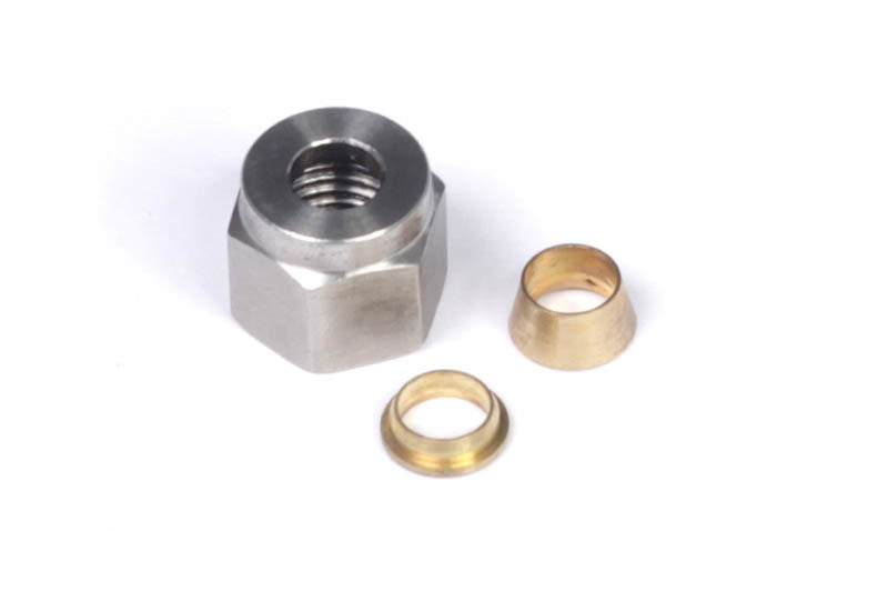 Haltech 1/4in Nut & Brass Ferrule Haltech Hardware Kits - Other