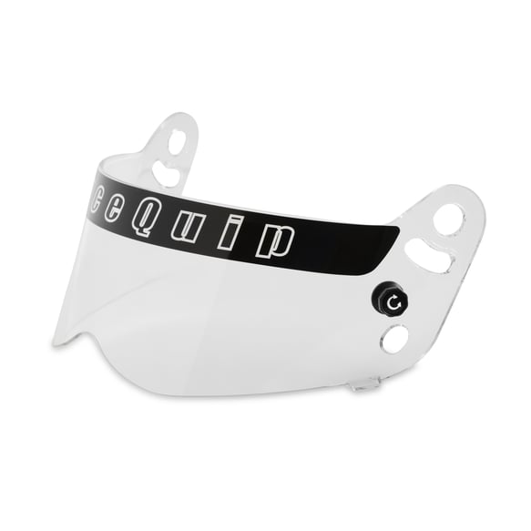 RaceQuip Clear Helmet Face Shield - Fits Vesta Model Helmet 205001RQP RACEQUIP Autoparts