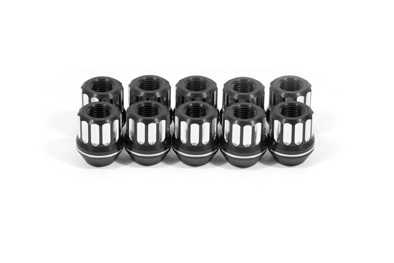 BMR 97-19 Chevrolet Corvette C5/C6/C7 Lug Nut Kit 12mm x 1.50 RH Conical 12-pt Alum Set of 10 BMR Suspension Lug Nuts