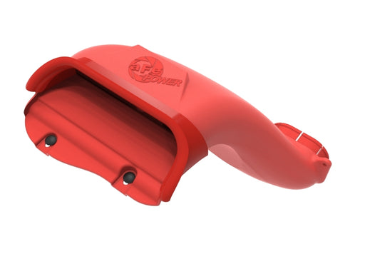 aFe Rapid Induction Dynamic Air Scoop 2021+ Ford F-150V6/V8 - Red aFe Air Intake Components