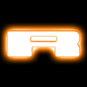 ORACLE Lighting Universal Illuminated LED Letter Badges - Matte Wht Surface Finish - R ORACLE Lighting Light Accessories and Wiring