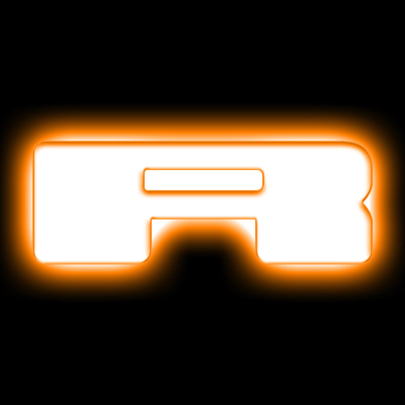 ORACLE Lighting Universal Illuminated LED Letter Badges - Matte Wht Surface Finish - R ORACLE Lighting Light Accessories and Wiring