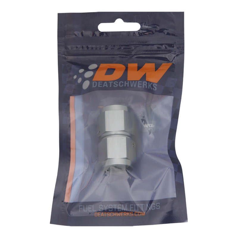 DeatschWerks 8AN Female Flare To 8AN Flare Female Swivel - Anodized Titanium DeatschWerks Fittings