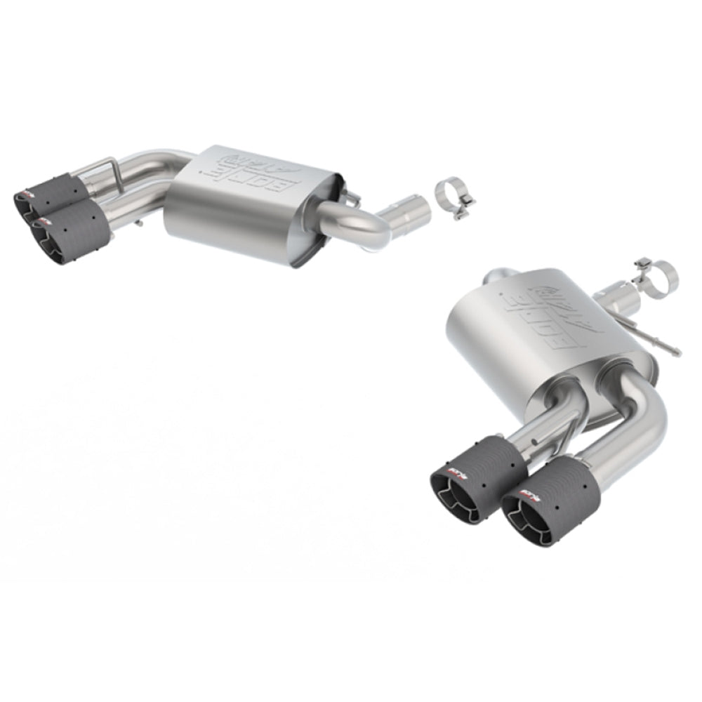 Borla 2016 Chevy Camaro V8 SS AT/MT ATAK Rear Section Exhaust w/o Dual Mode Valves 11921CF