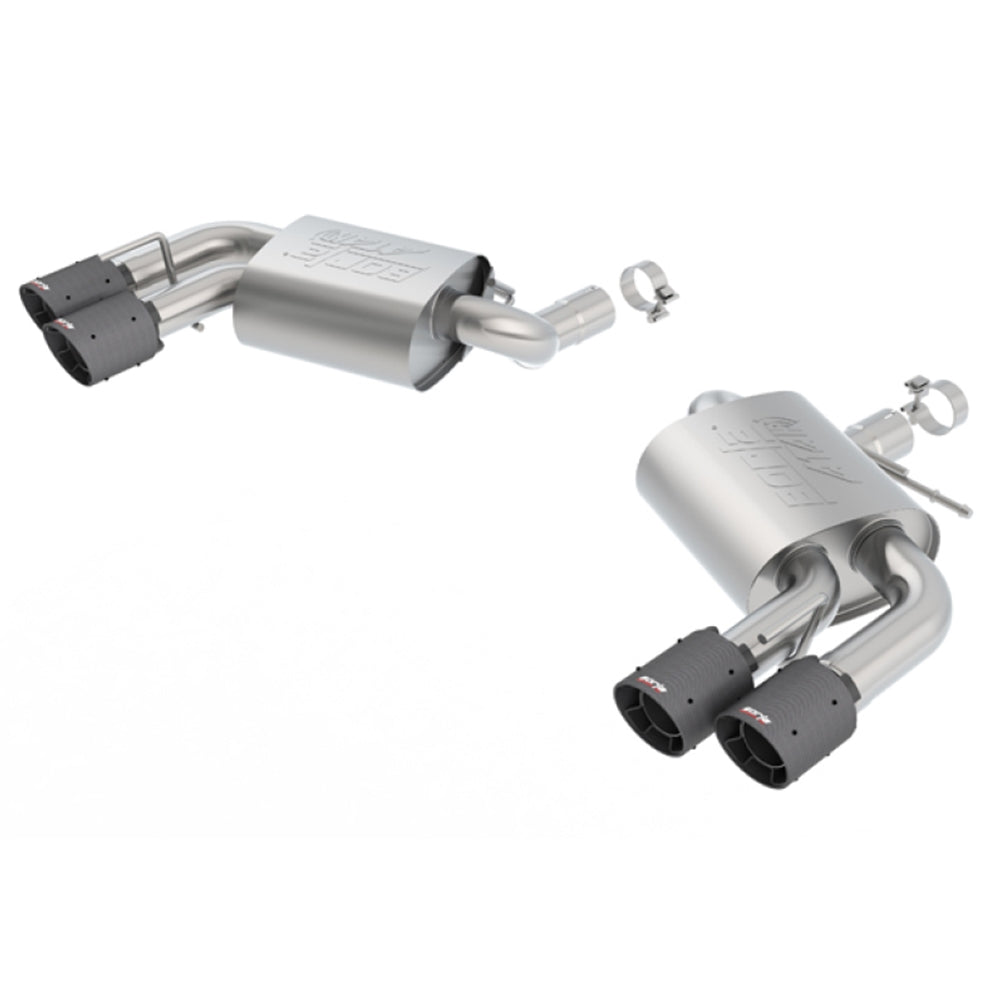 Borla 2016 Chevy Camaro SS V8 AT/MT ATAK Rear Section Exhaust w/o Dual Mode Valves 11921CFBA