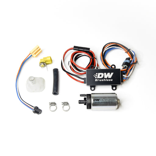 DeatschWerks DW440 440lph Brushless Fuel Pump Single/Dual Controller & Install 05-10 Ford Mustang GT DeatschWerks Fuel Pumps