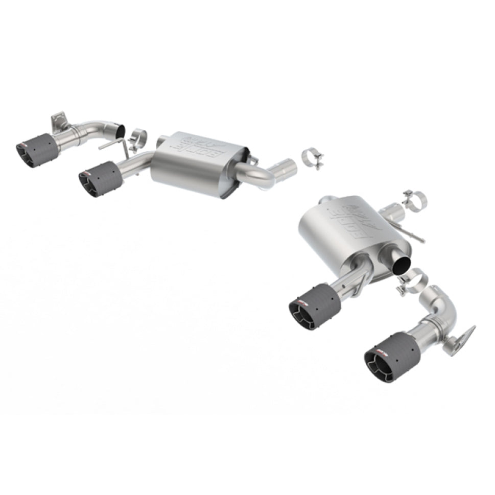 Borla 2016-2017 Chevy Camaro V8 SS AT/MT ATAK Rear Section Exhaust with Dual Mode Valves 11925CF