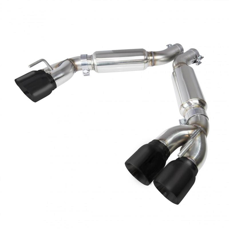 Kooks 2016 + Chevrolet Camaro SS LT1 3in Axle Back Exhaust System w/ Mufflers and Black Quad Tips Kooks Headers Axle Back