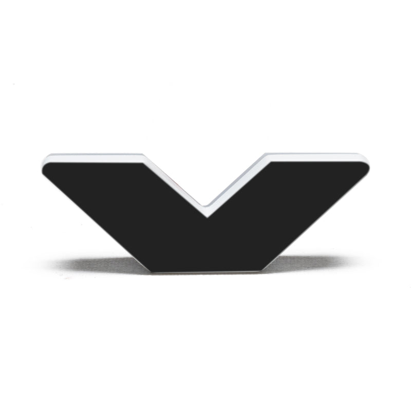 ORACLE Lighting Universal Illuminated LED Letter Badges - Matte Blk Surface Finish - V ORACLE Lighting Light Accessories and Wiring