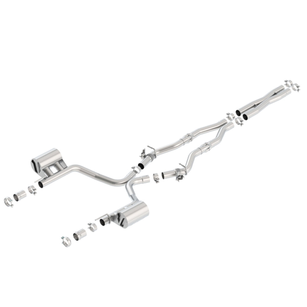 Borla 16-17 Dodge Challenger R/T 5.7L MT/AT ATAK Catback Exhaust (w/MDS Valves ONLY) 140714