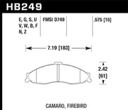 Hawk HPS Street Brake Pads Hawk Performance Brake Pads - Performance