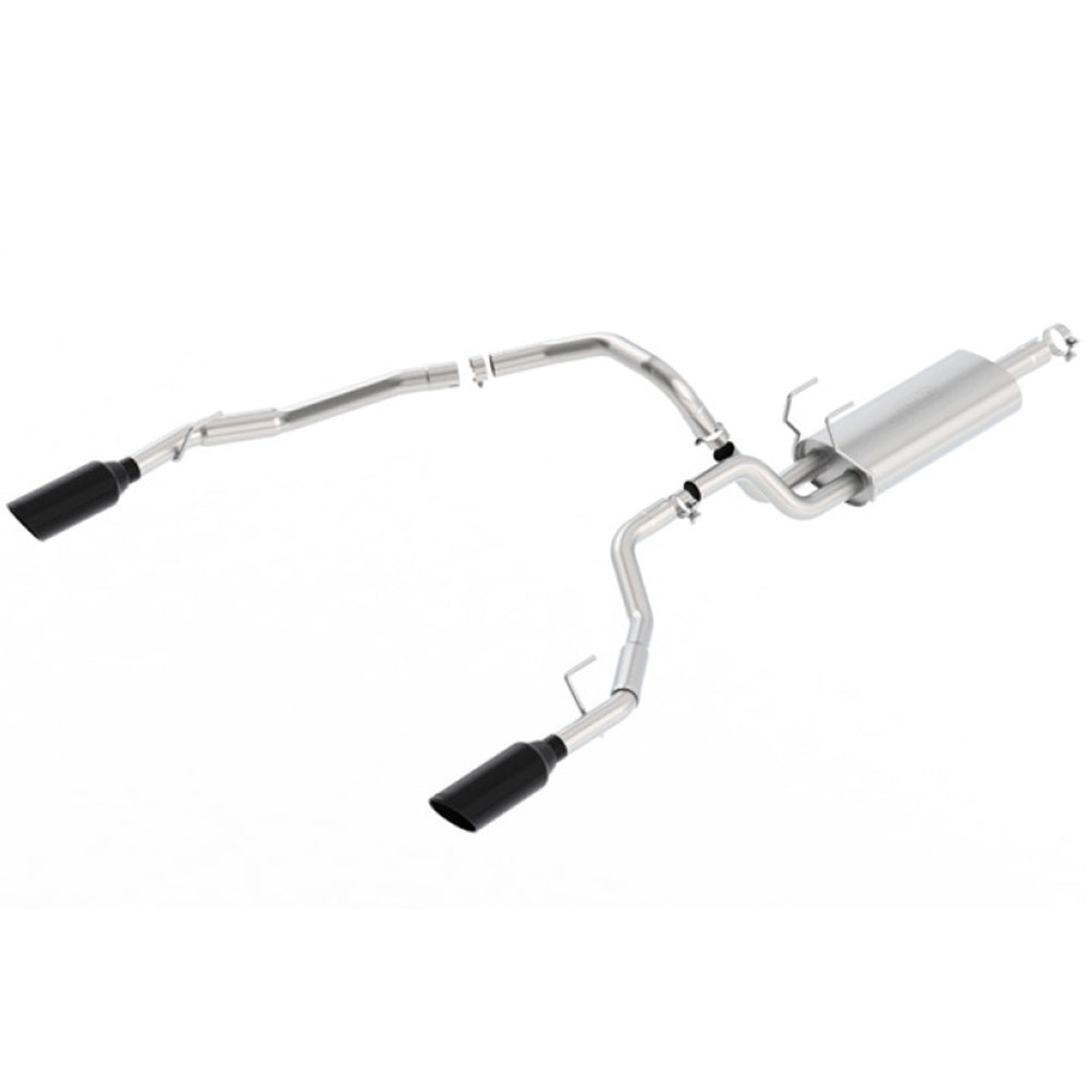 Borla 09-17 Ram 1500 5.7L V8 3in-2.5in Dual Out Pipe 5in Tip S-Type Exhaust Black Chrome 140307BC