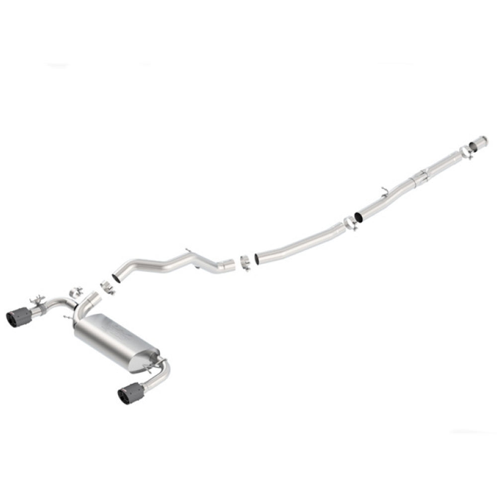 Borla 16-17 Focus RS Turbocharged 2.3L Single Split Exit ATAK Catback Exhaust 140730CFBA