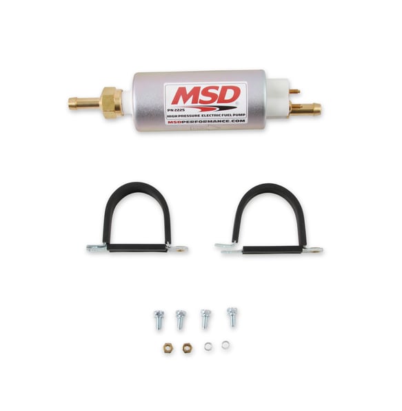 High Pressure Electric Fuel Pump 2225 MSD Autoparts
