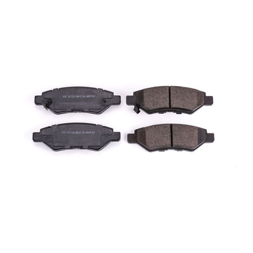 Power Stop 08-14 Cadillac CTS Rear Z16 Evolution Ceramic Brake Pads PowerStop Brake Pads - OE