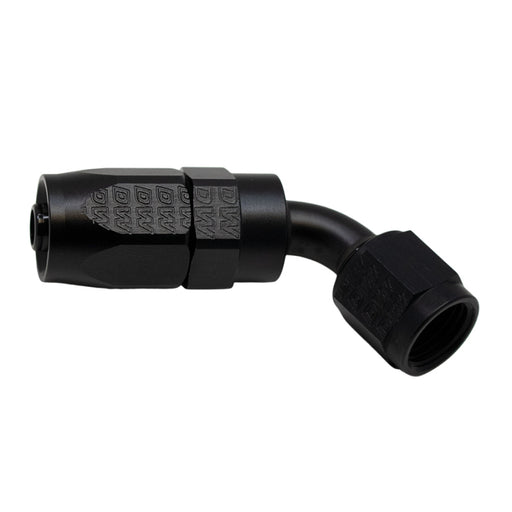 DeatschWerks 6 AN Female Flare Swivel 60-Degree Hose End CPE - Anodized Matte Black DeatschWerks Fittings