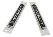 Ford Racing Black/Silver EcoBoost Emblem 3-1/2in x 9/16in - Set of 2 Ford Racing Other Body Components