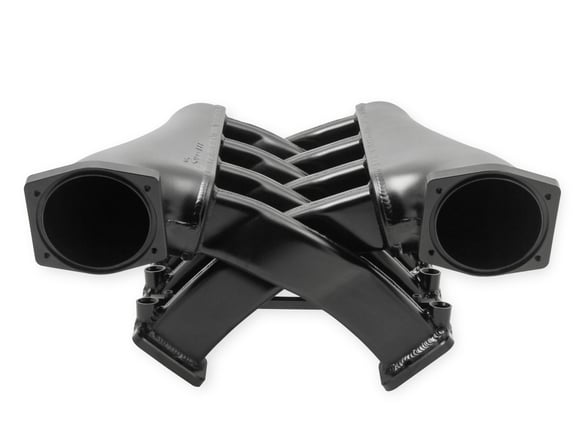 Sniper EFI Fabricated Intake Manifold Dual Plenum 102mm LS3/L92, Rail Kit - Blk 822242