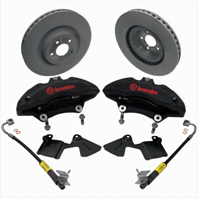 Ford Racing 2015-2016 Mustang Performance Pack 6 Piston Front Brake Upgrade Kit Ford Racing Big Brake Kits