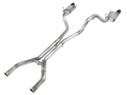 aFe MACHForce XP Cat-Back Exhaust 3in SS w/ Black Tips 11-14 Ford Mustang GT V8 5.0L aFe Catback