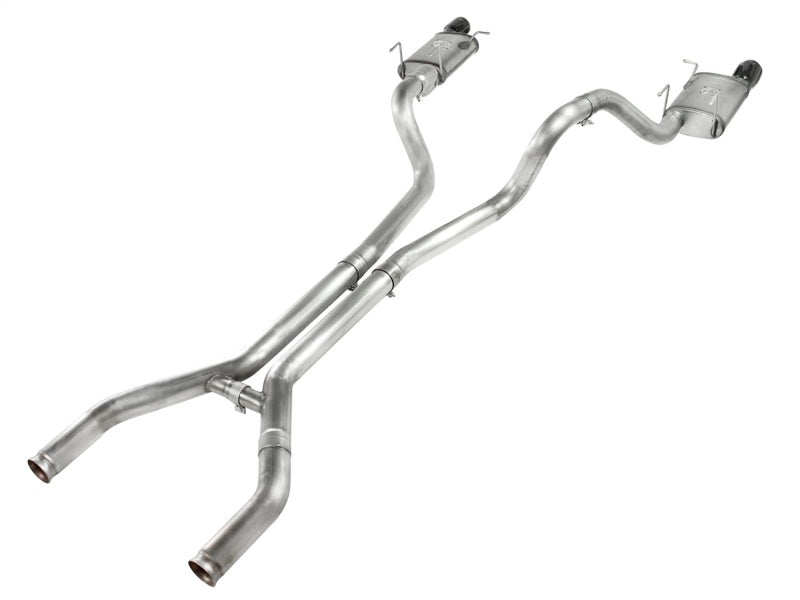 aFe MACHForce XP Cat-Back Exhaust 3in SS w/ Black Tips 11-14 Ford Mustang GT V8 5.0L aFe Catback