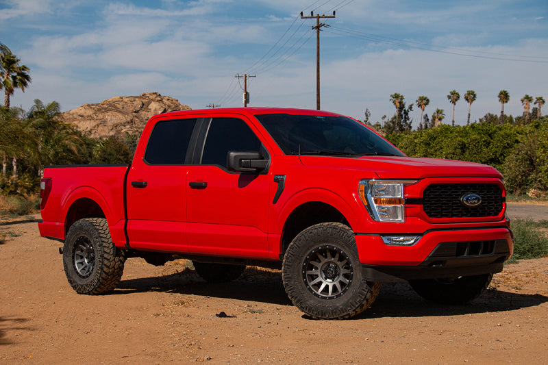 ICON 2021+ Ford F-150 2WD 0-3in Stage 1 Suspension System ICON Shocks and Struts